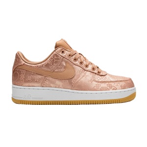 CLOT x Air Force 1 Low Premium Rose Gold Silk