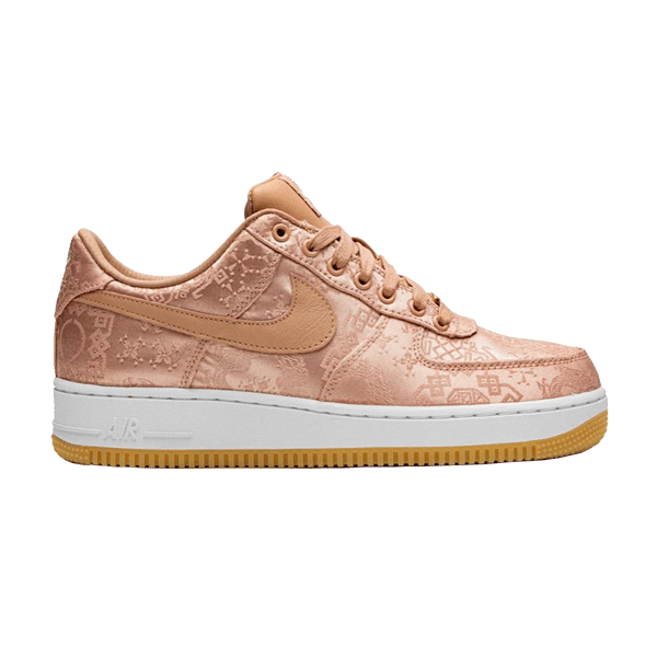 CLOT x Air Force 1 Low Premium Rose Gold Silk