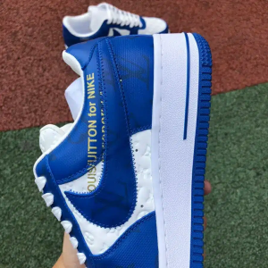 VIRGIL ABLOH X L V X AIR FORCE 1 LOW WHITE TEAM ROYAL