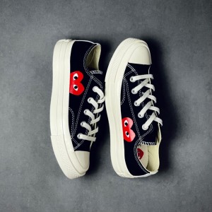 Comme des Garçons Play x Chuck 70 Low Black White