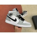 Jordan 1 Mid Light Smoke Grey