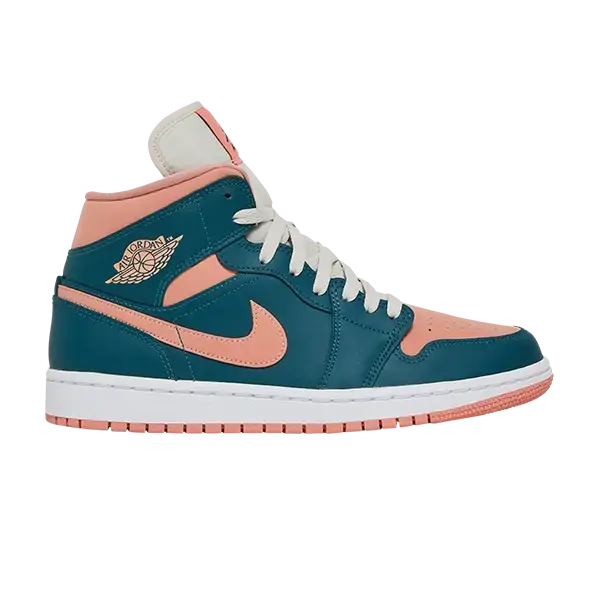 JORDAN 1 MID DARK TEAL GREEN (W)