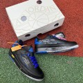 Off-White x Jordan 2 Retro Low SP Black Royal