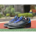 Off-White x Jordan 2 Retro Low SP Black Royal