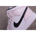 Jordan 1 Mid Barely Rose (W)