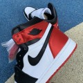 Jordan 1 Retro High Satin Black Toe (W)