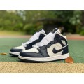 Jordan 1 Mid Obsidian