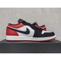 Jordan 1 Low Black Toe