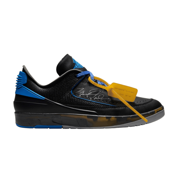 Off-White x Jordan 2 Retro Low SP Black Royal