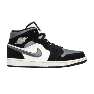 Jordan 1 Mid SE Satin Smoke Grey