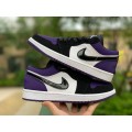 Jordan 1 Low Court Purple