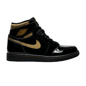 Jordan 1 Retro High OG Black Metallic Gold