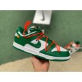 Off-White x Dunk Low Pine Green