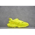 Track Sneaker Clear Sole  Fluo