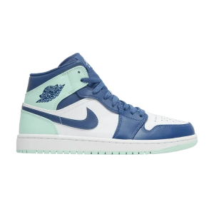 JORDAN 1 MID BLUE MINT