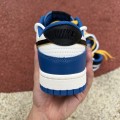 Custom x Dunk Low Retro Lot Blue White Black