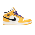 JORDAN 1 MID LAKERS (GS)