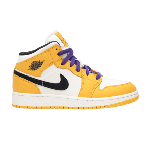 JORDAN 1 MID LAKERS (GS)