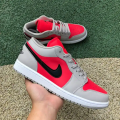 JORDAN 1 LOW LIGHT IRON ORE SIREN RED (W)