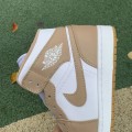 Jordan 1 Mid Tan Gum