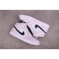 Jordan 1 Mid Barely Rose (W)