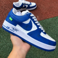 VIRGIL ABLOH X L V X AIR FORCE 1 LOW WHITE TEAM ROYAL