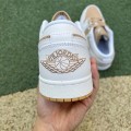 Jordan 1 Low Hemp White