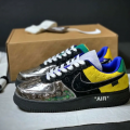 VIRGIL ABLOH X L V X AIR FORCE 1 LOW MULTI-COLOR PATCHWORK