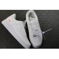 Supreme x Air Force 1 Low Box Logo  White