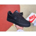 Stussy x Air Force 1 Low Triple Black