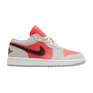 JORDAN 1 LOW LIGHT IRON ORE SIREN RED (W)