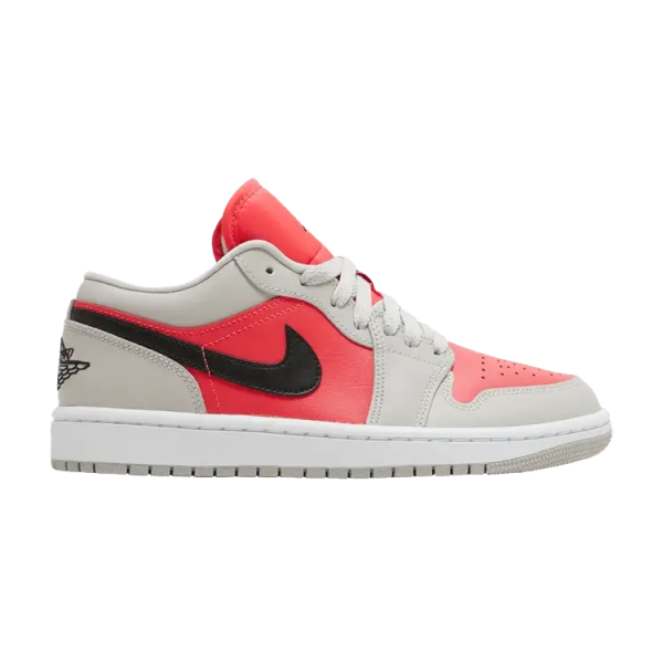 JORDAN 1 LOW LIGHT IRON ORE SIREN RED (W)