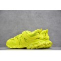 Track Sneaker Clear Sole  Fluo