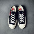 Comme des Garçons Play x Chuck 70 Low Black White