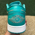 JORDAN 1 LOW TROPICAL TEAL SANDY BEIGE