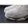 Triple S Sneaker Clear Sole  Off White