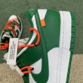 Off-White x Dunk Low Pine Green