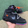 Off-White x Air Force 1 Mid Black