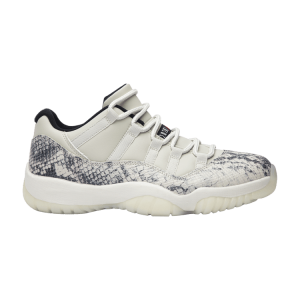 Jordan 11 Retro Low Light Bone Snakeskin