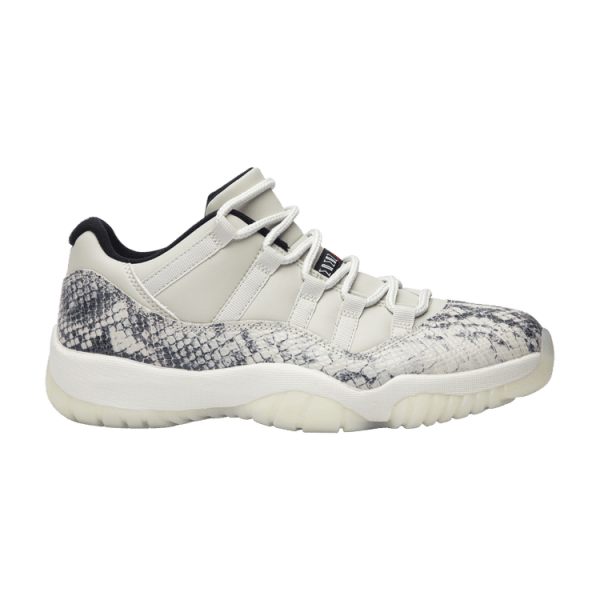 Jordan 11 Retro Low Light Bone Snakeskin