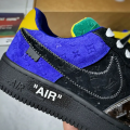 VIRGIL ABLOH X L V X AIR FORCE 1 LOW MULTI-COLOR PATCHWORK