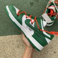 Off-White x Dunk Low Pine Green