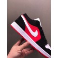 Jordan 1 Low Gym Red Black (W)