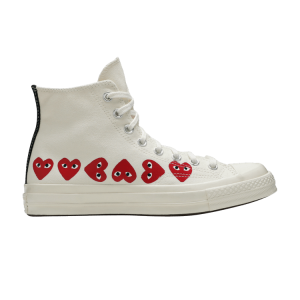 Comme des Garçons Play x Chuck 70 Hi Top Multi Heart