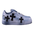 Chrome Hearts x Air Force07 Low White/Blue