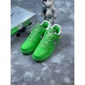 OFF-WHITE X AIR FORCE 1 LOW LIGHT GREEN SPARK