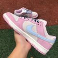 DUNK LOW PINK SUEDE