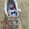 BAPESTA LOW PAINT SPLATTER  IVORY