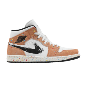 Jordan 1 Mid SE Brushstroke Paint Splatter