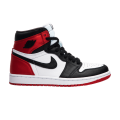 Jordan 1 Retro High Satin Black Toe (W)